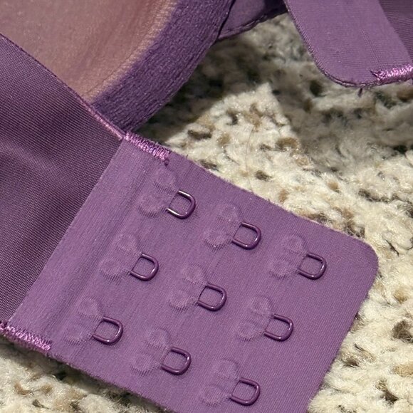 Victoria's Secret | Lined Strapless Underwire Bra | Eggplant | Size: 36C - Picture 9 of 16